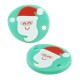 Plexi Acrylic Charm Irregular with Santa Claus 18x16mm