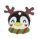 Pendentif Pingouin en Acrylique Plexi 22 x 20 mm