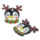 Pendentif Pingouin en Acrylique Plexi 22 x 20 mm