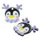 Pendentif Pingouin en Acrylique Plexi 22 x 20 mm