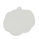 Plexi Acrylic Pendant Pumpkin with Leaf 91x78mm