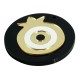 Plexi Acrylic Pendant Round with Pomegranate & Evil Eye 65mm