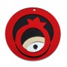 Nero/Trasparente Rosso/Oro Specchio/Argento Specchio