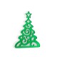 Árbol de Navidad Decorativo de Acrílico Plexi 67 x 85 mm