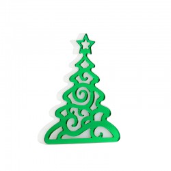 Árbol de Navidad Decorativo de Acrílico Plexi 67 x 85 mm