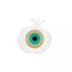 Plexi Acrylic Decorative Pomegranate with Evil Eye & Wishes 60x61mm