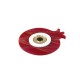Colgante de Acrílico Plexi con Granada y ojo Turco 60 mm