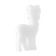 Plexi Acrylic Decorative Deer "Happy Holidays" 72x110mm