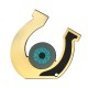 Plexi Acrylic Decorative Horseshoe with Evil Eye 85x83mm