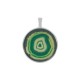 Plexi Acrylic Pendant Round with Zamak Setting 33mm