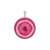 Argento 999° placcato antico/ Trasparente/ Rosa/ Multicolore