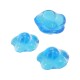 Cuenta de Cristal con Forma de Flor 12 x 6 mm Ø 1,2 mm