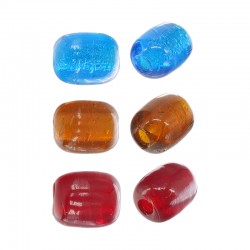 Γυάλινη Χάντρα Σωληνάκι 22x26mm Ø8.2mm