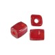 Glass Bead Tube Parallelogram 17x20mm Ø6.5mm
