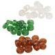 Rondelle en Verre Ronde 10 mm Ø3 mm