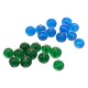Perle de Verre Ronde 12 mm Ø 1.2 mm
