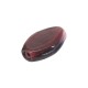 Perle de Verre Ovale 24 x 35 mm Ø 3.2 mm