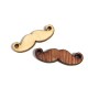 Conector de Madera Bigote 25x7mm (grosor 3mm)