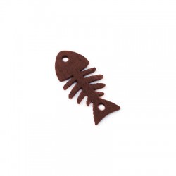 Arête de Poisson en Bois 25x12mm