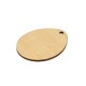 Wooden Pendant Egg ''Ο Καλύτερος Νονός'' 45x35mm