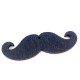 Wooden Pendant Moustache 70x23mm