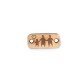 Connettore di Legno Targhetta con Famiglia Incisa 20x9mm