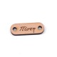 Conector Ovalado de Madera «Πίστη» 25 x 9 mm