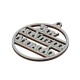 Pendentif vœux en bois 62mm