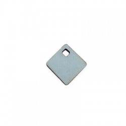 Charm di Legno Quadrato 13mm