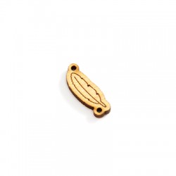 Intercalaire plume en Bois 25x9mm