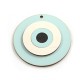 Wooden Round Pendant Eye 55mm