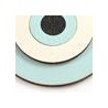 Light Blue/White/Black