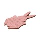 Ciondolo in Legno con Coniglietto Pasquale 90X52 mm