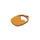 Wooden Pendant Easter Basket 37x27mm
