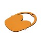 Wooden Pendant Easter Basket 79x63mm