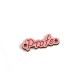 Pendentif en bois « Profe » 8 x 26 mm