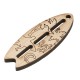 Wooden Pendant Surf Board "SURF UP" 60x22mm