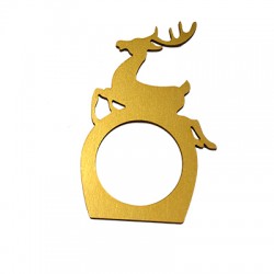 Porte-Serviettes en bois avec cerf 110 x 70 mm