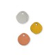 Breloque Ronde en bois 15 mm