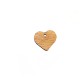 Ciondolo in Legno Cuore 21x19mm