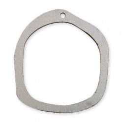 Pendentif en bois Irrégulier 50 x 55 mm