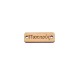 Connecteur en bois Étiquette « Παππούς » 25 x 8 mm