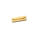 Étiquette Connecteur en bois « Best Friends » 25 x 7 mm