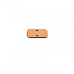 Connecteur Rectangulaire en bois 25 x 10 mm