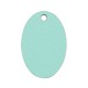 Wooden Charm Oval 13x19mm