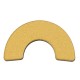Wooden Semicircle 31x18mm