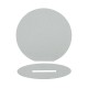 Decorazione Rotonda in Legno con Base 100 mm (2 Pezzi/Set)