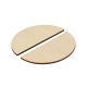 Base Semicircular de Madera 100 x 50 mm