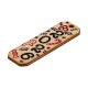 Étiquette Pendentif en bois avec Motifs de Noël « 2026 » 15 x 50 mm