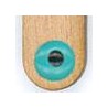 Marron/Turquoise